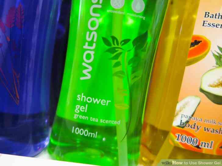 Image intitulée Utilisation du Gel Douche à l